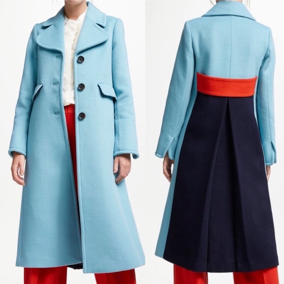 Boden Jackets & Blazers - 🏷 New Boden Farleigh blue wool coat US 8 petite